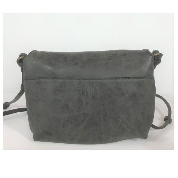 Grey PV Shoulder Bag - Picture 2 of 2